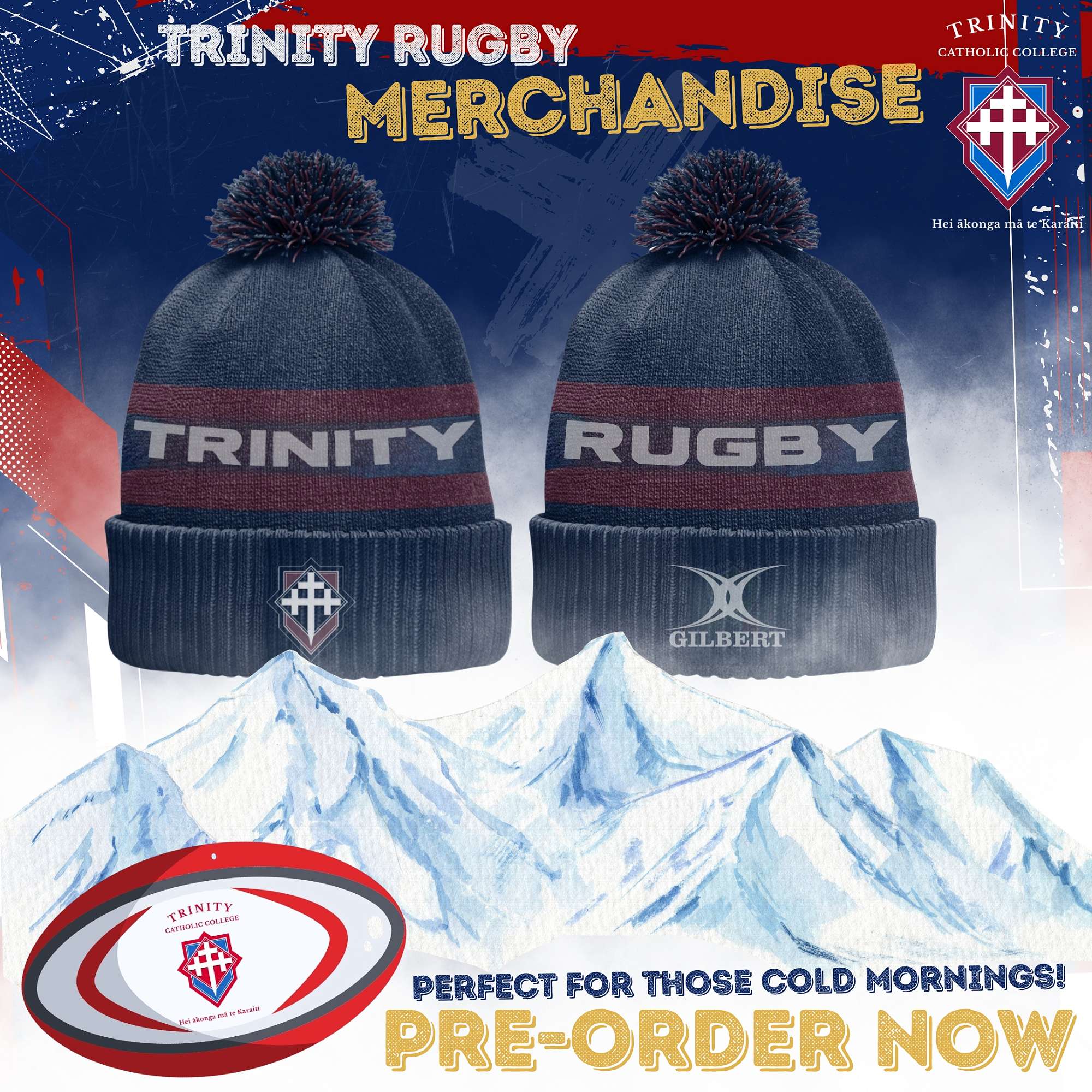 Trinity Rugby Beanie