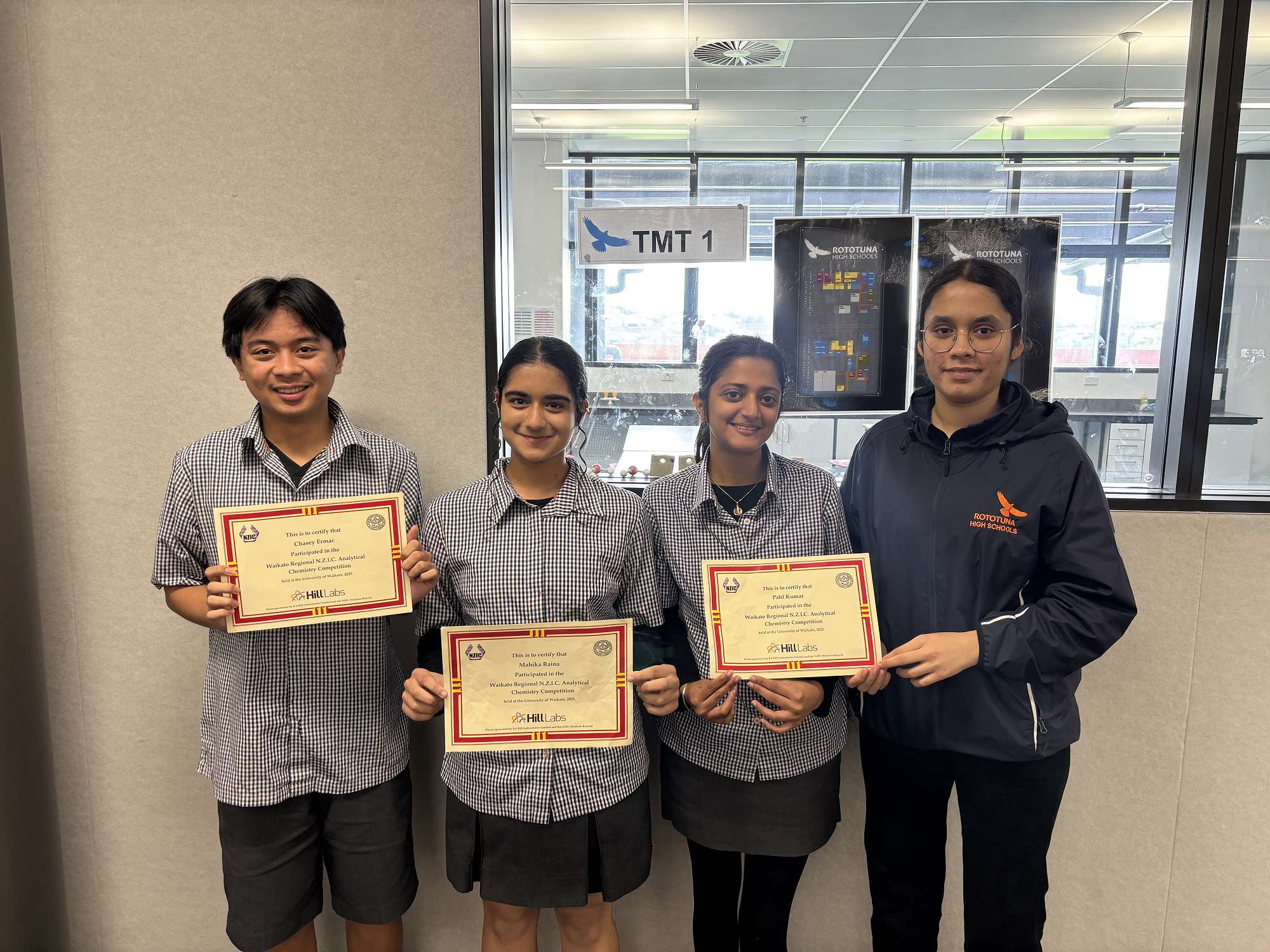 RSHS Analytical Chemistry Team