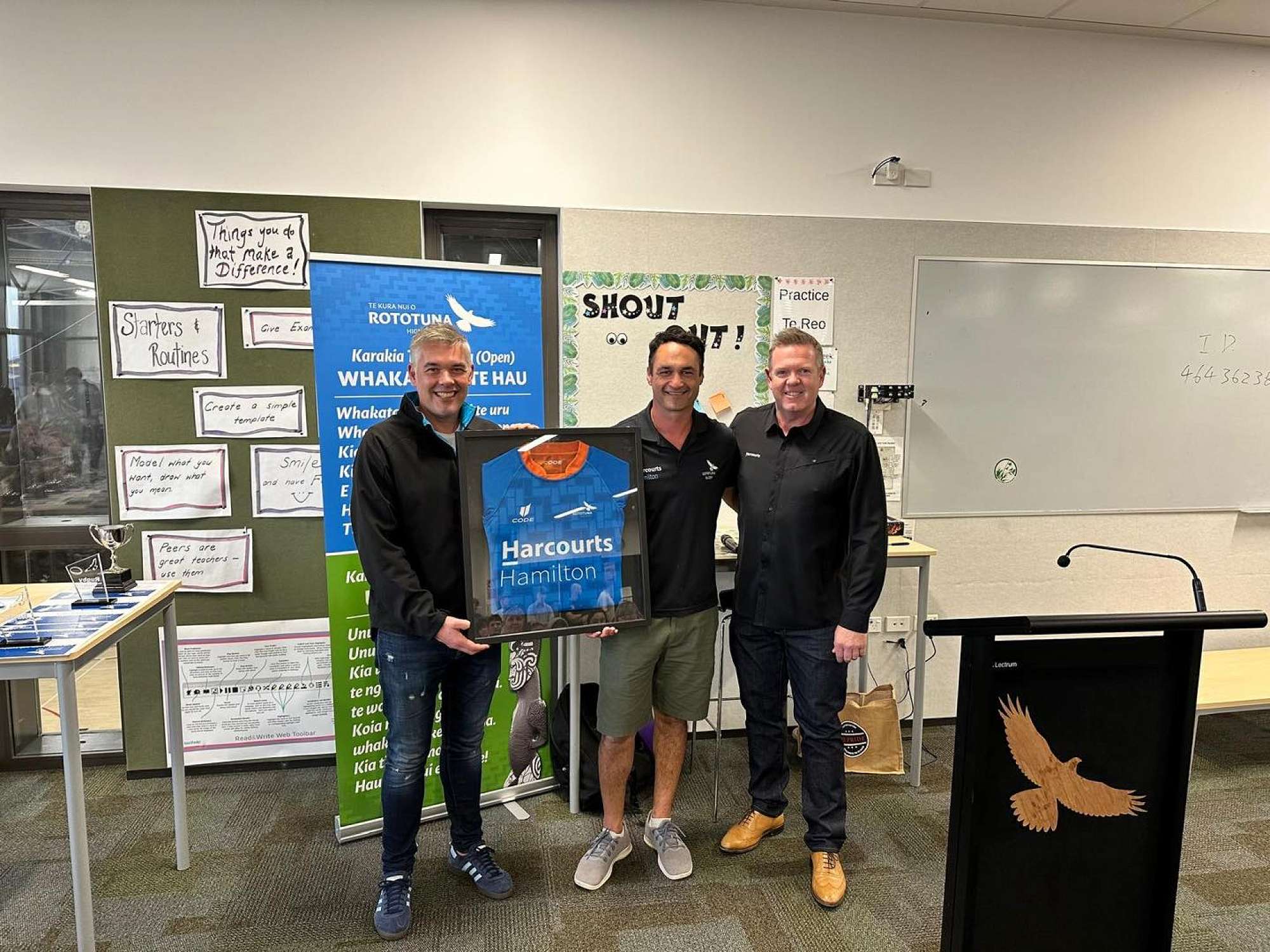 Thank you Harcourts Hamilton