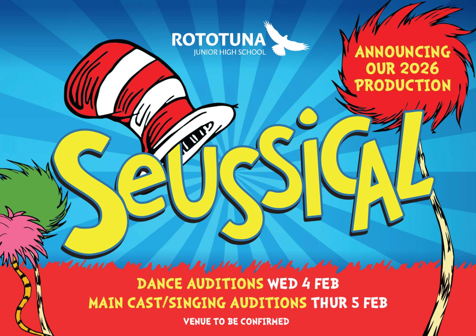 2026 RJHS Production - SEUSSICAL