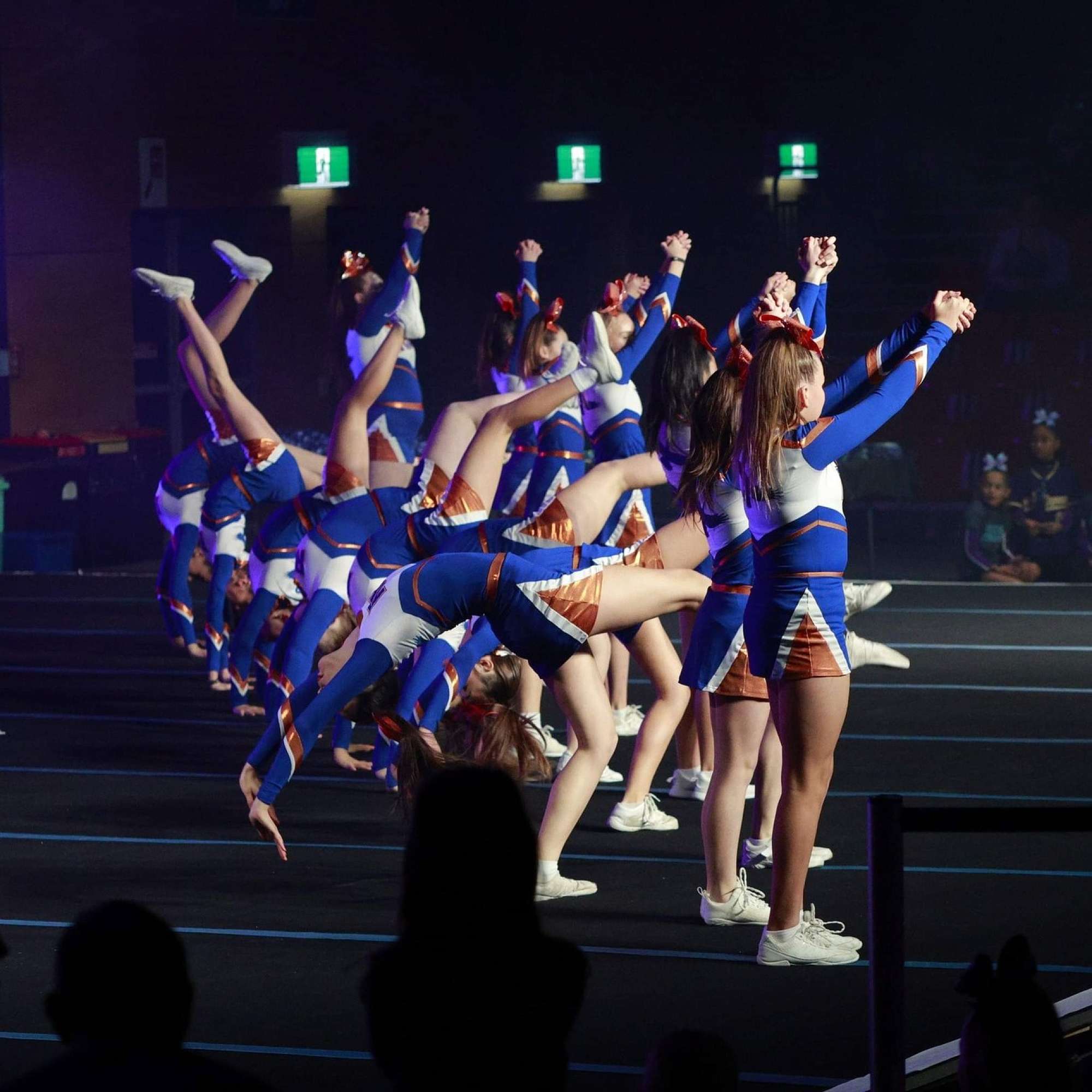 Cheerleading - Gold at Battle in the Bays