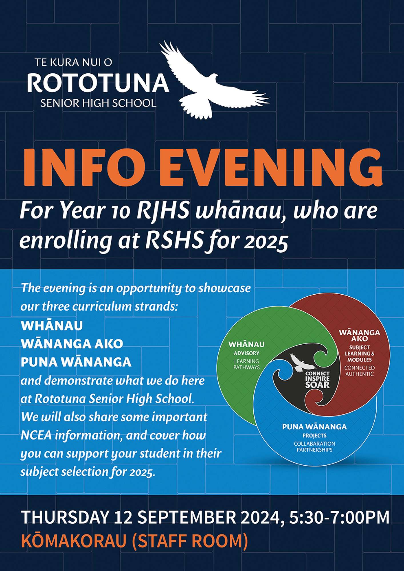 Year 10 - Year 11 Information Evening