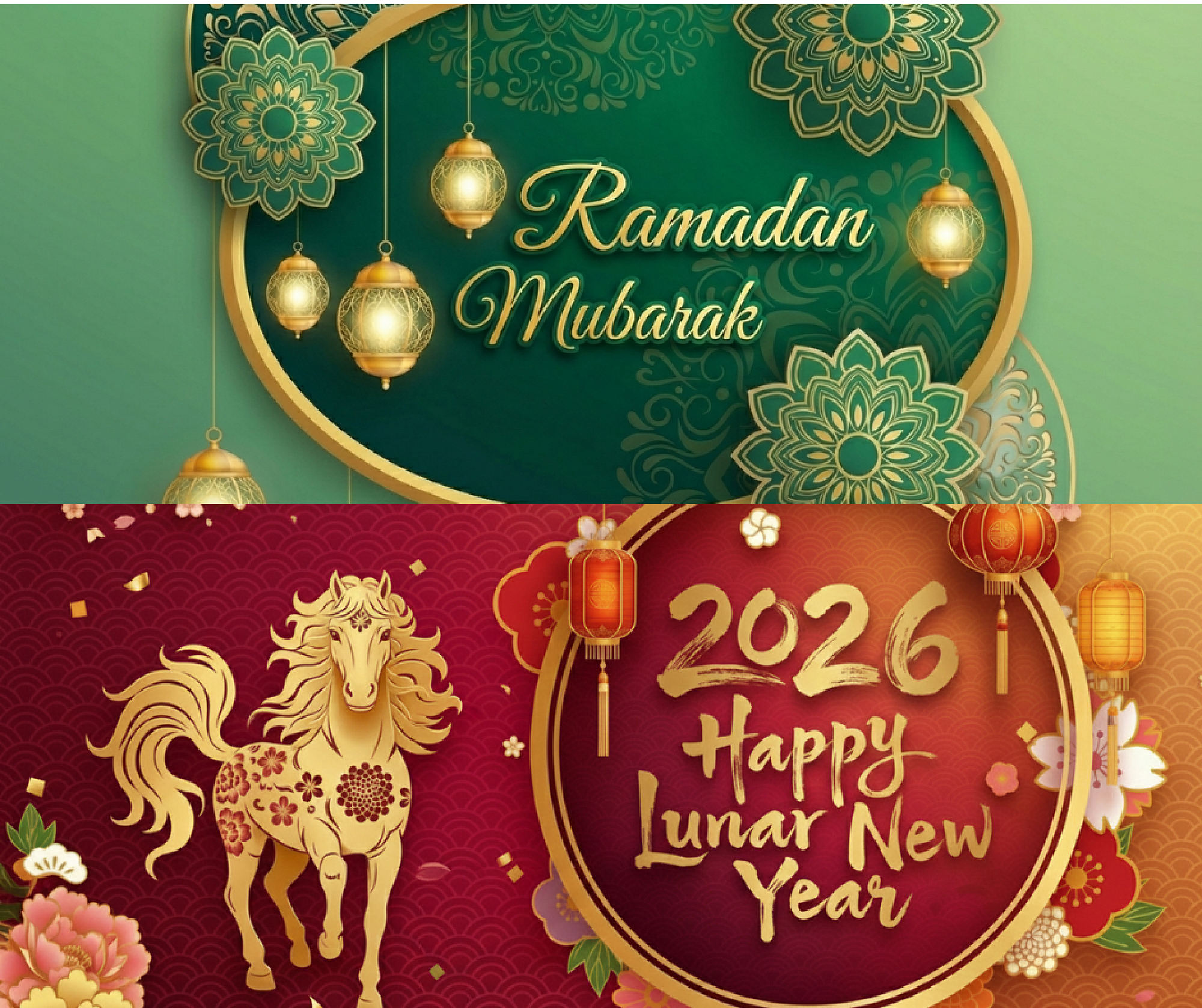 Lunar New Year and Ramadan