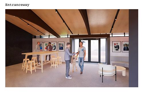 New reception/foyer