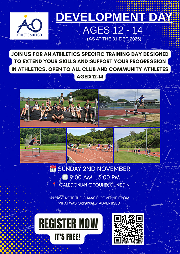 Athletics Otago Development Day