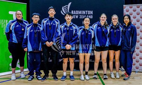 Levi shines at NZ U15 Junior Badminton Team Championships