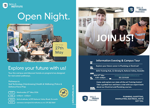 Skills Institute/Skills Trade Training Open Night