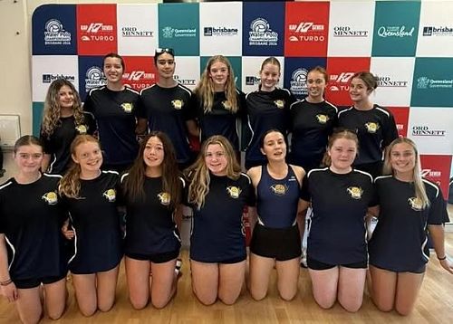 Otago U16 Girls Waterpolo TEam
