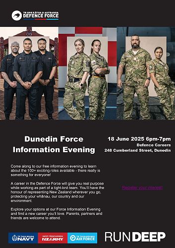 Dunedin Information Evening