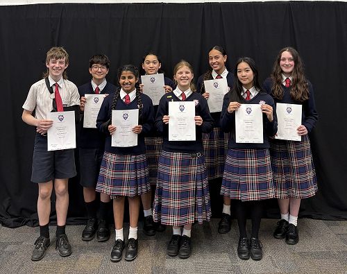 2026 Year 9 Scholarship Recipients