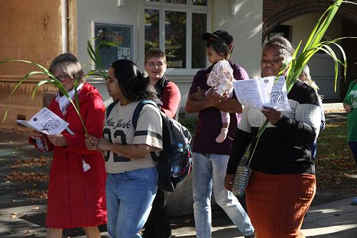 Procession participants, All Saints Dunedin North