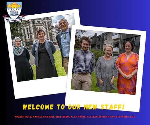 Introducing our new staff