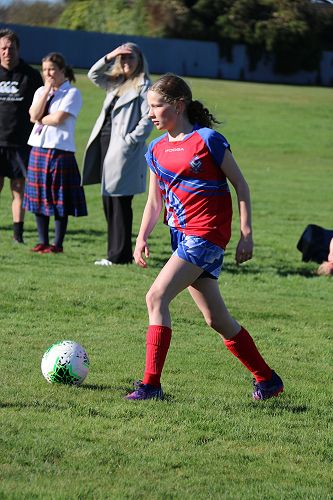 Interschool Football Sylvie Haig