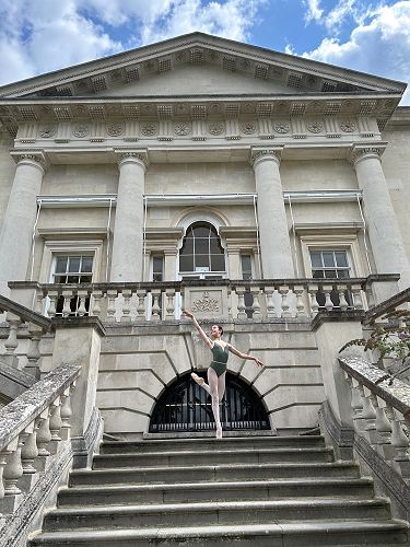 The back of the Royal Ballet School