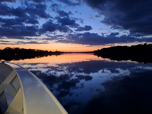 Sunset on the Danube
