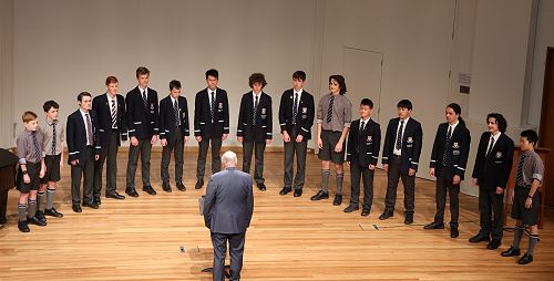 Otago Boys' Choir Performs at Big Sing Cadenza