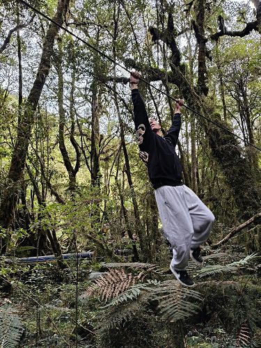Ryley on the Confidence Course