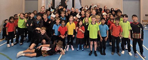 Our big group of Share and Celebrate recipients in Week 2 this term!
