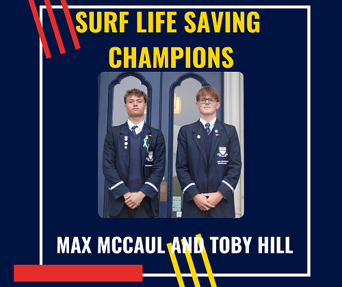 Regional Surf Life Saving Titles for Max and Toby