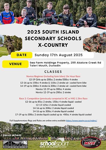 SISS Cross Country Motocross