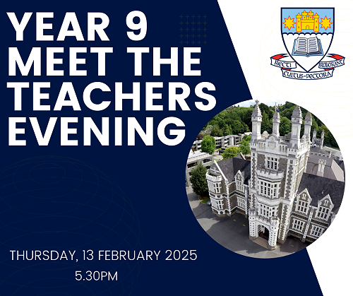 Year 9 Meet the Teachers evening