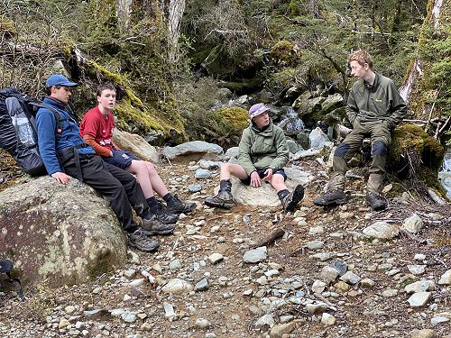 Duke of Edinburgh Greenstone Caples Trip