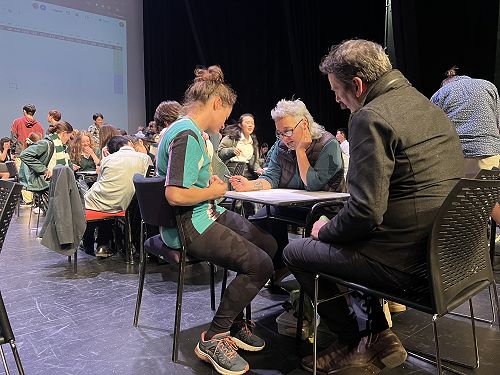 Staff v Senior Student Cantamath 2025