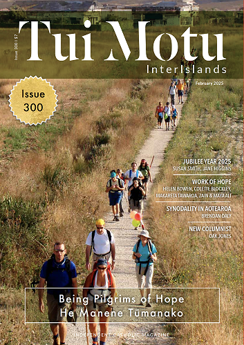 Cover: 330th Issue of Tui Motu Magazine, February 2025