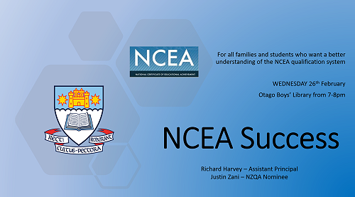 NCEA evening