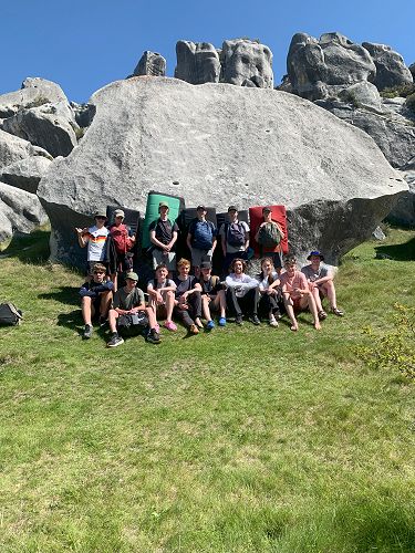 Bouldering trip to Castle Hill