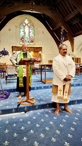 Rev'd Siamone and Rev'd Sione