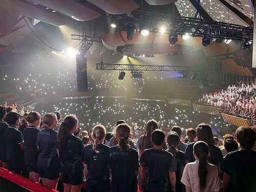 Perfomance Night - the view from the top