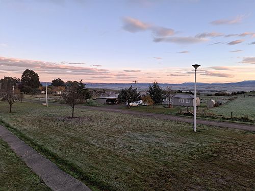 Early morning view at En Hakkore