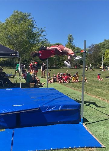 Scott Hoban High Jump PB 1.8m!