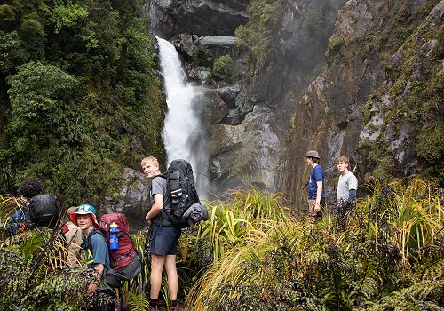 Hidden Falls, Hollyford Valley