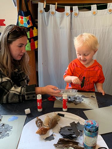 Jorja and Arthur art Sumner