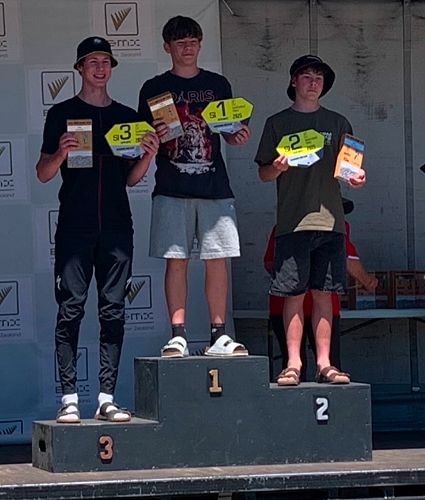 Success on the BMX track