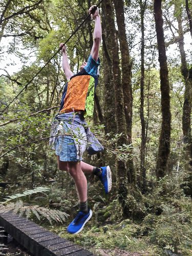 Liam on the Confidence Course