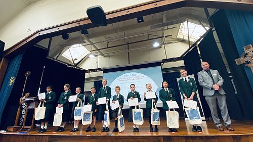 "Excellent Learner Award" recipients