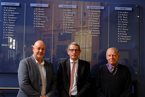 Graham Marshall, Tim Hazeldine, and Alan Somerville