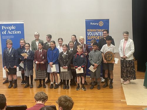 Rotary Speech Contestants