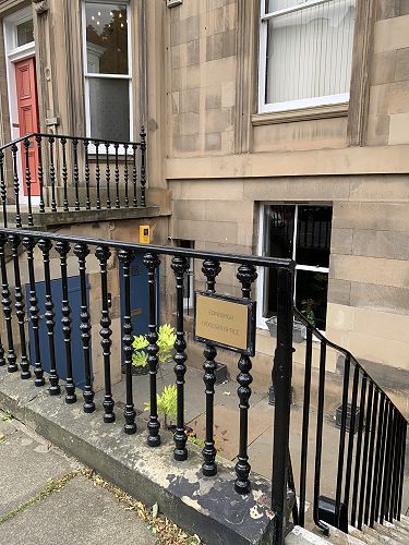 Diocese of Edinburgh (basement) office.