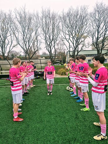 First-Ever First XI Football Cap Presented