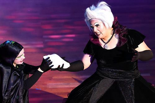 Ursula's magic shell and source of her evil powers