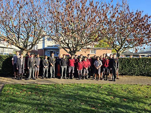 Mrs Hill's third placed Tutor Group