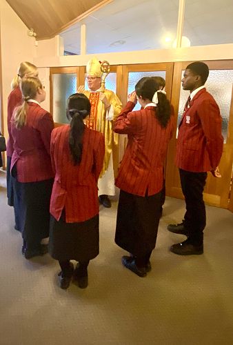 2024 Commissioning Mass at Whakatane (students from JPC)