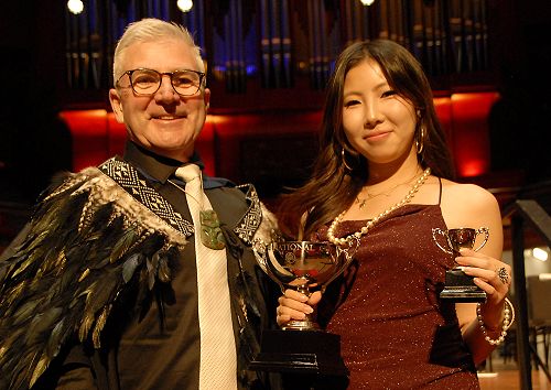 The International Cup (introduced this year to recognise and celebrate the exceptional achievements of our international students) – Ayami Mukai