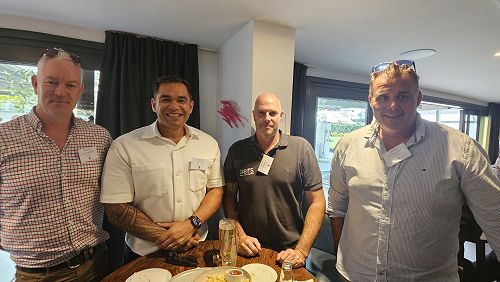 Rowan O'Connor (1997-2001), Matt Ioane (1994-1998), Daniel Brown (1994-1998), and Mark Galletly (1988-1992).