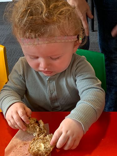 Bree baking at Prebbleton