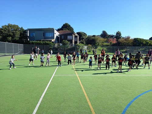 Year 1/2 netball team 2025